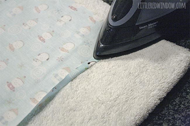 Sew this Easy 3 SEAM drawstring gift bag for your Christmas presents this year, they look cute and can be reused over and over!