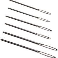 Lion Brand Yarn 400-5-5002 Large-Eye Blunt Needles, Set of 6