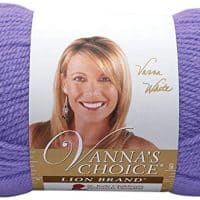 Lion Brand Yarn 860-183 Vanna's Choice Yarn, Periwinkle