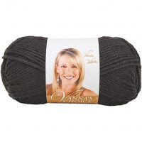 Lion Brand Vanna's Choice Yarn (153) Black, Black