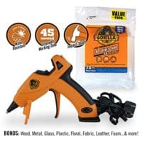 Gorilla 8401515 Hot Glue Gun and Sticks, 75 ct
