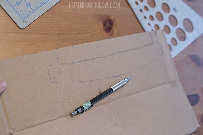 How to make a DIY Doll Crib from an old cardboard box!