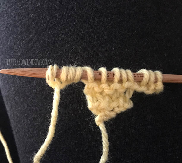 Cute Christmas Tree Hat Free Knitting Pattern! | littleredwindow.com