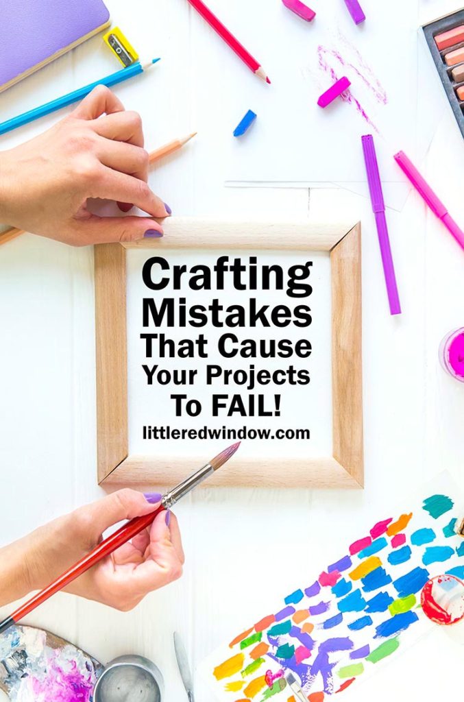 Top view Female Hands holding painting brush over blank canvas with many colorful paintiing materials on white wooden background. Add more colors to your life, be cheerful motivated inspired Concept.