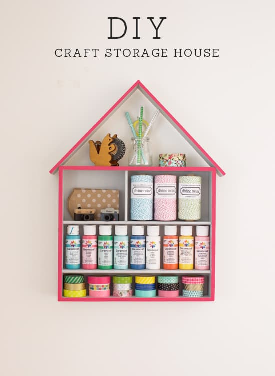 diy-craft-storage-house