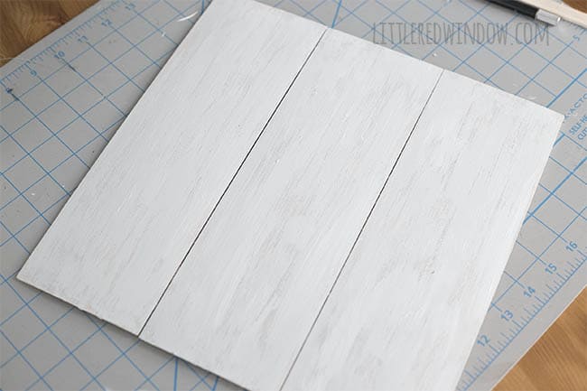 DIY Farmhouse Laundry Room Sign, stencil this cute sign yourself with this easy tutorial! | littleredwindow.com