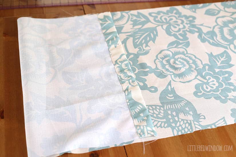 10 Minute DIY Pillow Cover with buttons! You won't believe what it's made from! | littleredwindow.com