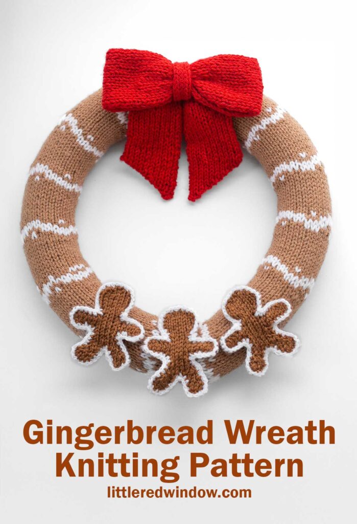 small Gingerbread-Wreath-Knitting-Pattern-01-littleredwindow