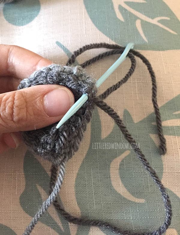 Happy Hippo Hat Free Knitting Pattern! | littleredwindow.com