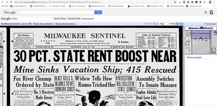 How to Print Old Newspapers for Crafts and Gifts!