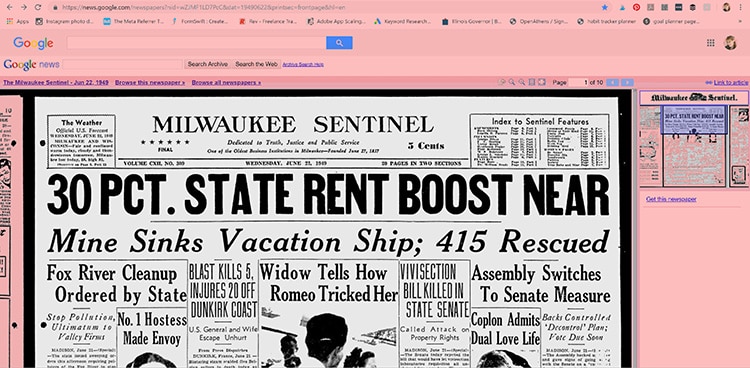 How to Print Old Newspapers for Crafts and Gifts!