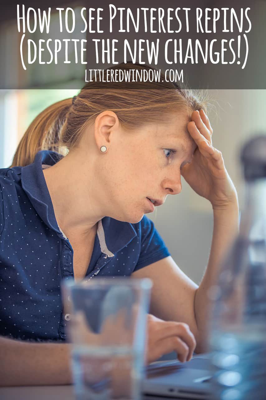 Learn how to see pinterest repins despite the new changes! The one trick you NEED to know!