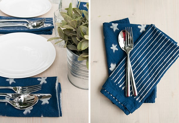 indigo-stars-diy-napkins