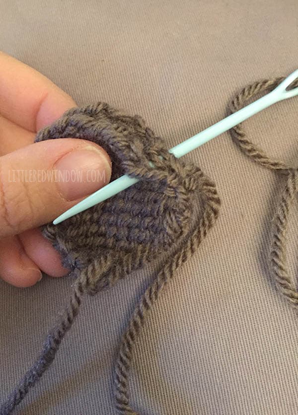 Brand new Teddy Bear Hat Knitting Pattern with sizes for babies and toddlers! | littleredwindow.com