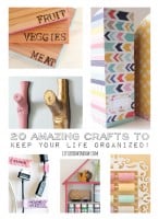 20 Amazing Organizing Crafts
