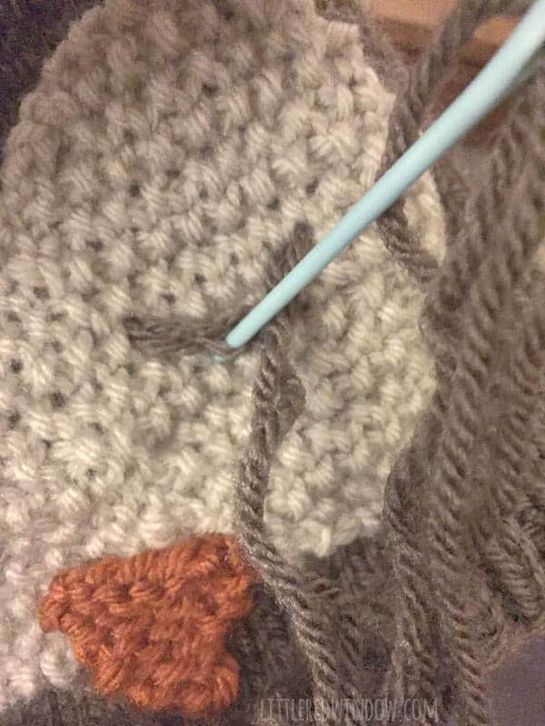 Sleepy Owl Hat Knitting Pattern, adorable for babaies and toddlers! | littleredwindow.com