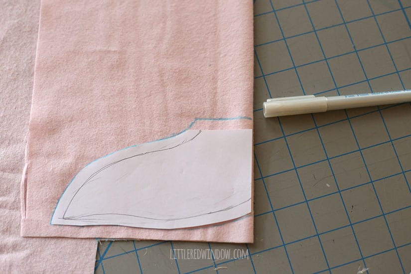 Sew an adorable Mermaid Stroller Blanket for your baby! | littleredwindow.com