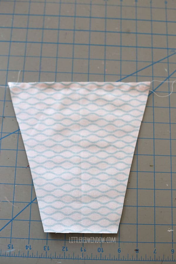 Sew an adorable Mermaid Stroller Blanket for your baby! | littleredwindow.com