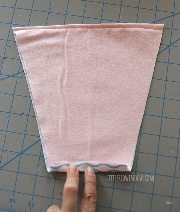 Sew an adorable Mermaid Stroller Blanket for your baby! | littleredwindow.com