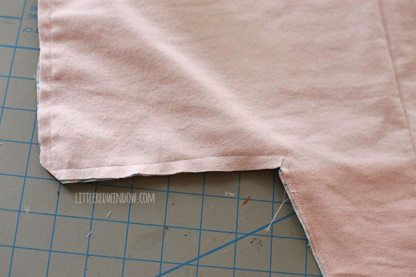 Sew an adorable Mermaid Stroller Blanket for your baby! | littleredwindow.com