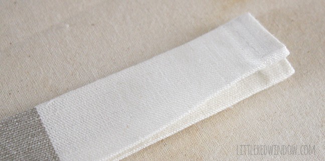 1 Hr. Tea Towel Tote Bag Tutorial | littleredwindow.com | Awesome tutorial to make a simple tote bag from tea towels in under and hour!