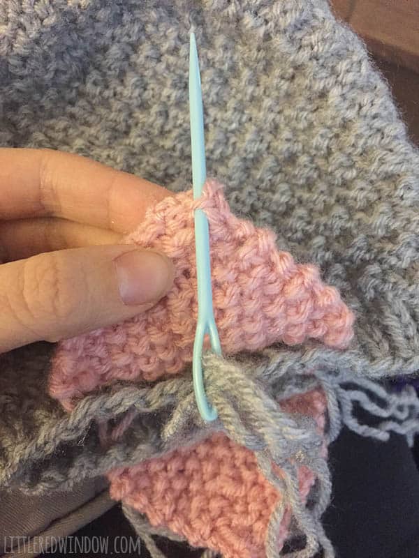 Valentine Heart Earflap Hat Knitting Pattern! | littleredwindow.com