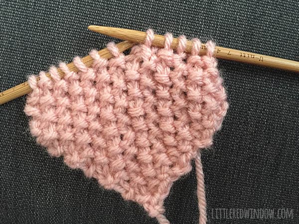 Valentine Heart Earflap Hat Knitting Pattern! | littleredwindow.com