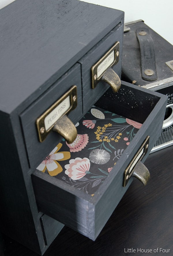 Wood Jewelry Box Turned Office Storage-1145