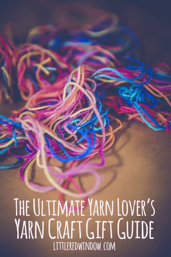 The ultimate yarn lover's yarn craft gift guide, this list for the yarn and fiber lover in your life is chock full of fun gift ideas!
