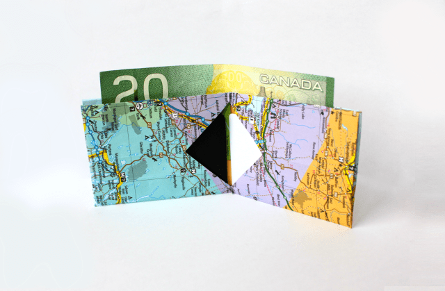 Paper DIY wallet from Yours Truly G